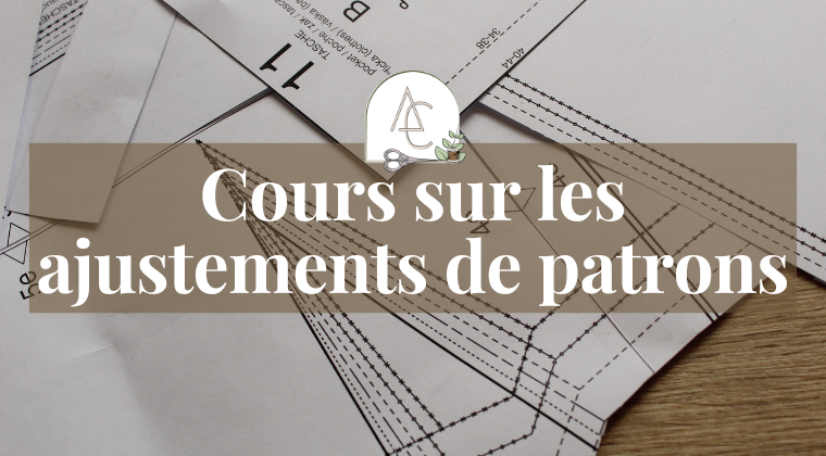 Cours d'ajustements de patrons