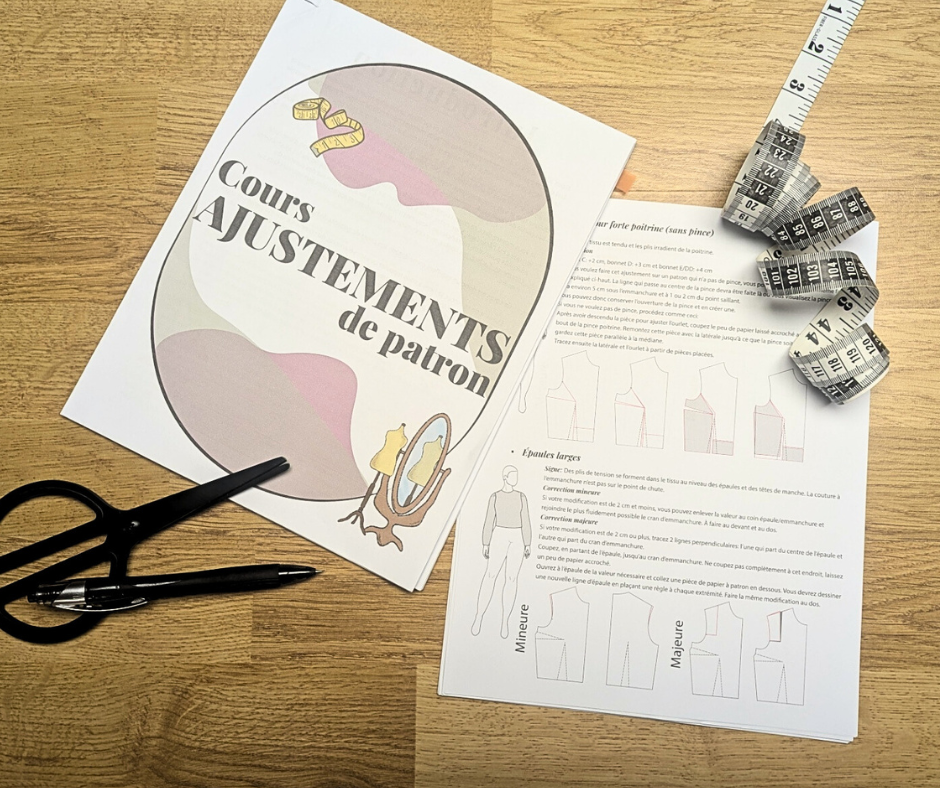 Cours d'ajustements de patrons