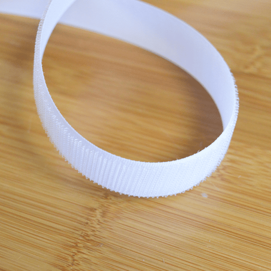 Velcro mâle blanc 1 pouce
