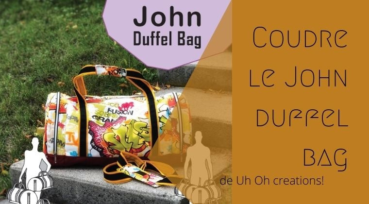 Le john duffel bag de UhOh creations