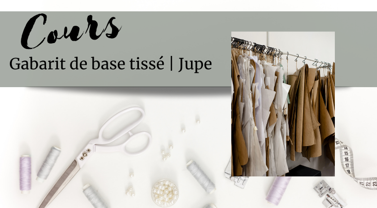 Gabarit de base tissé | Jupe